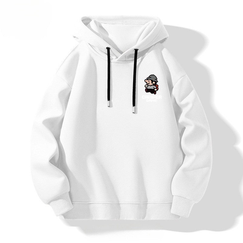Dame Hoodie med kreativt gaming motiv Skovae