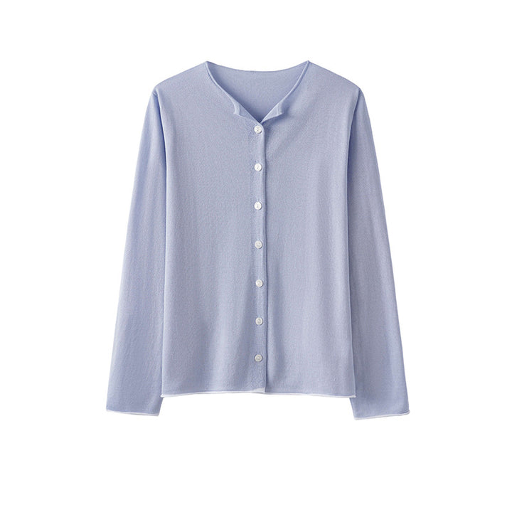 Femme Knap-Cardigan Stilla