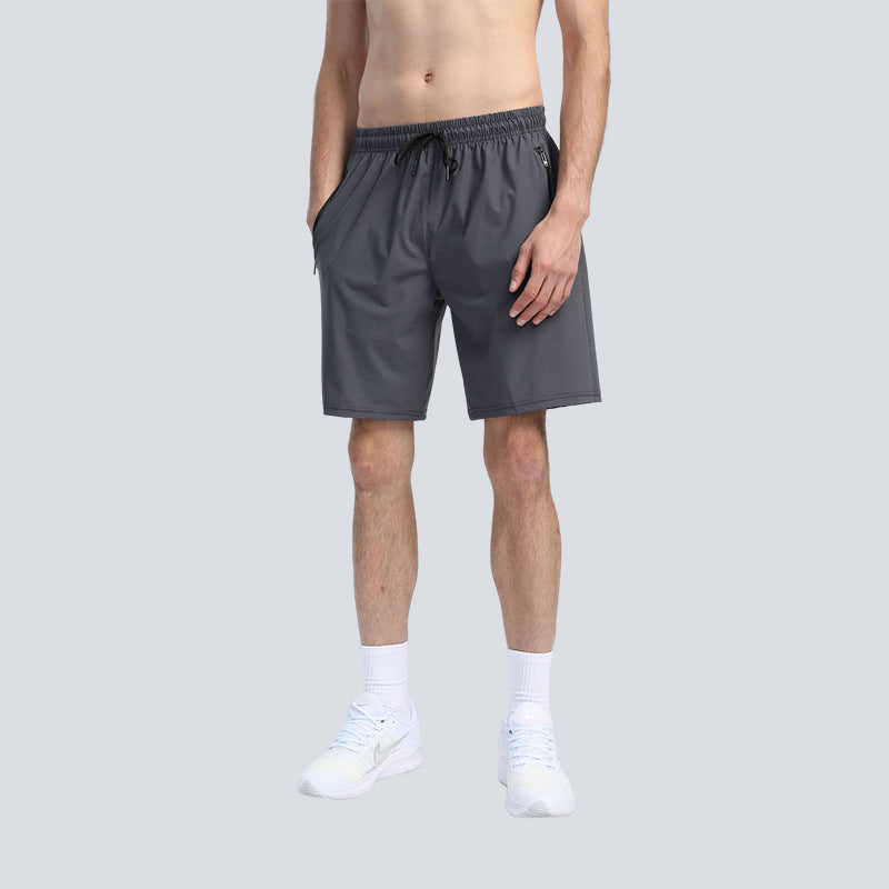 Herrer Funktions-Badeshorts med hurtigtørrende materiale og praktiske lynlåslommer Stilla