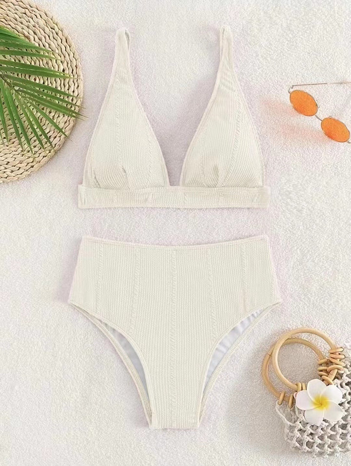 Dame Rip-High-Cut Bikini Set Stilla