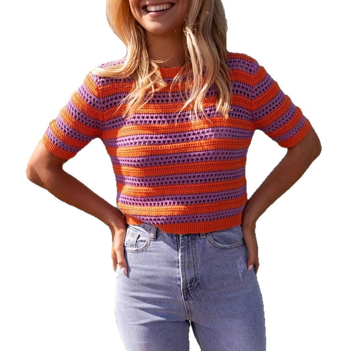 Femme Tekstureret Hæklet Crop Top Stilla