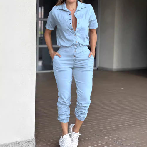 Dame jumpsuit i afslappet stil Stilla