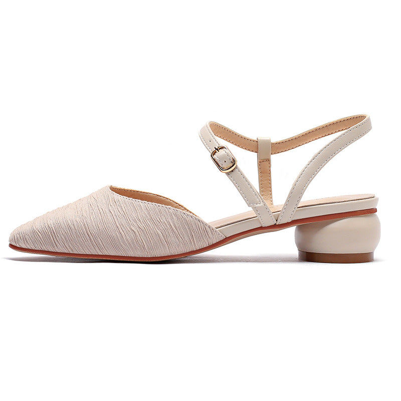 Dame elegante Slingback-flade Stilla