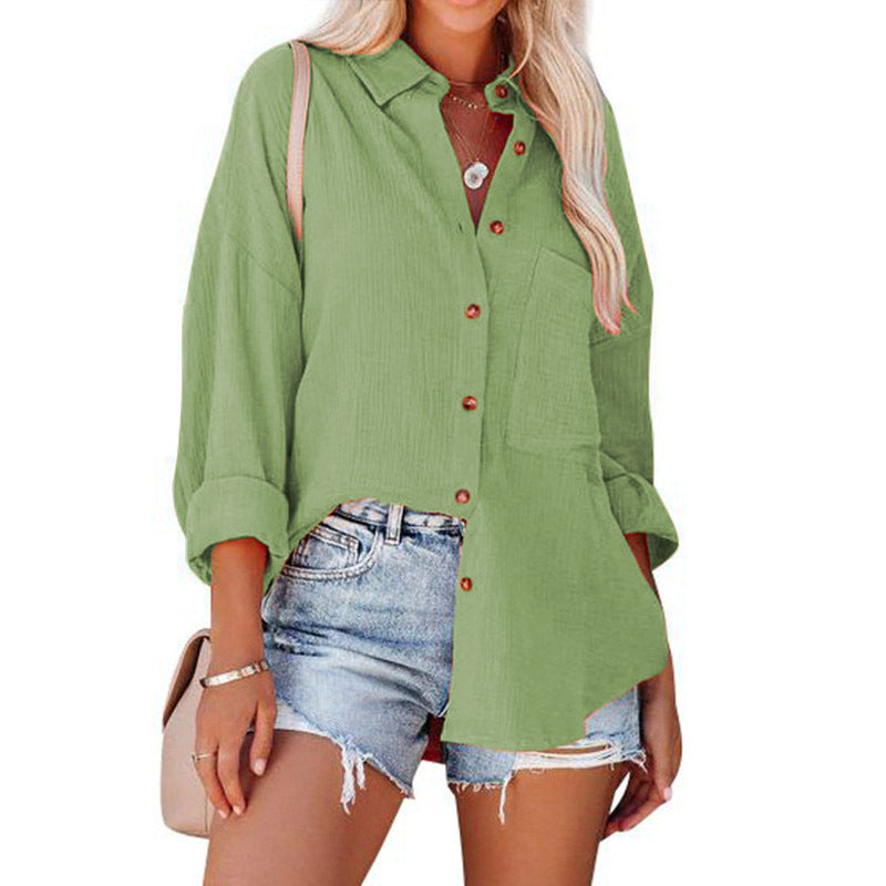 Dame elegant fritidsbluse Stilla