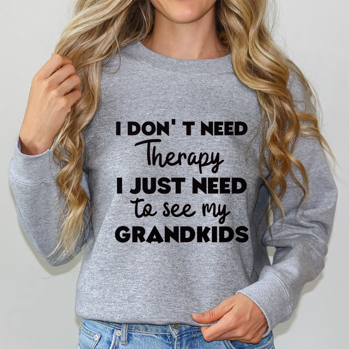 Kvinders sweatshirts med motiverende print og behagelig pasform Stilla