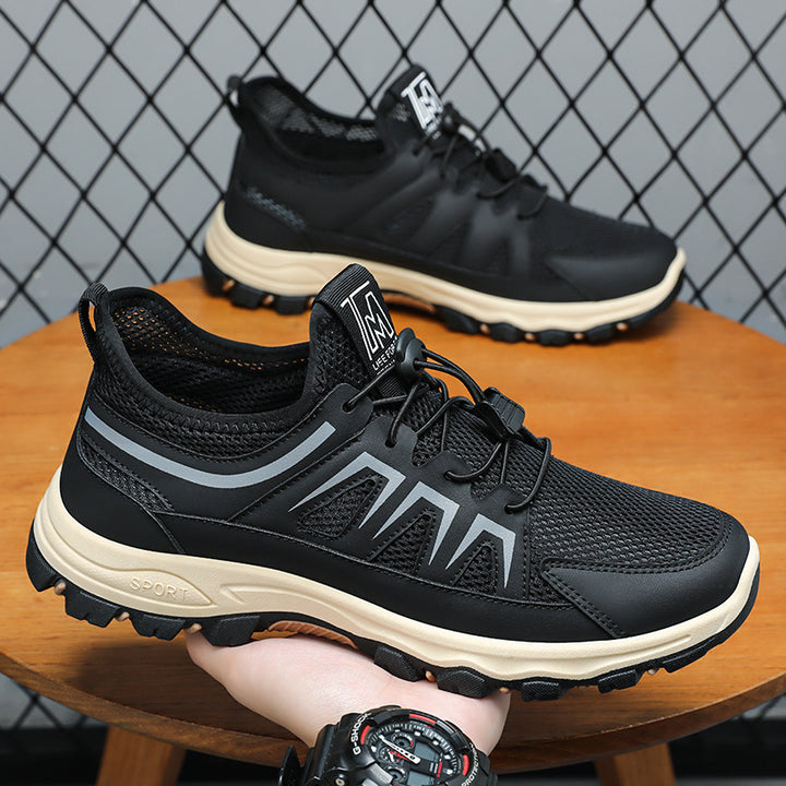 Femme Lettere Outdoor Trail Sneakers med åndbart mesh-overflade og stødabsorberende sål Stilla