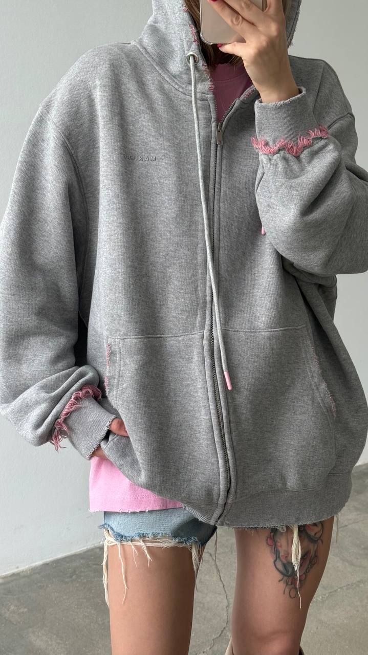 Kvinder Komfortabel Oversized Hoodie med Mode Fringe Stilla