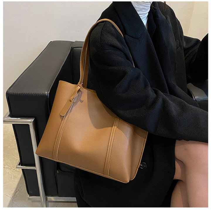 Femme Premium Vegansk Læder Tote Bag Stilla