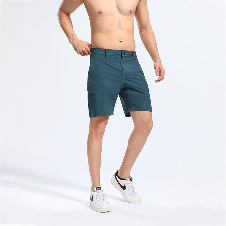 Herrer cargo shorts med flere lommer Stilla