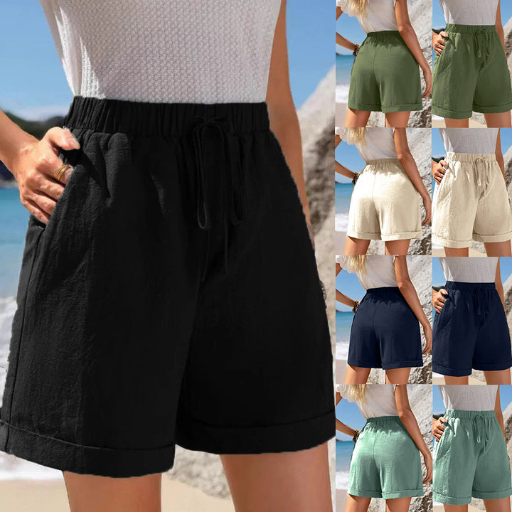 Dame Relaxed Fit Strandshorts Stilla