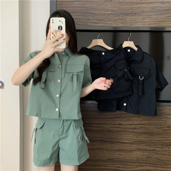 Femme Utility Cargo Sæt Stilla