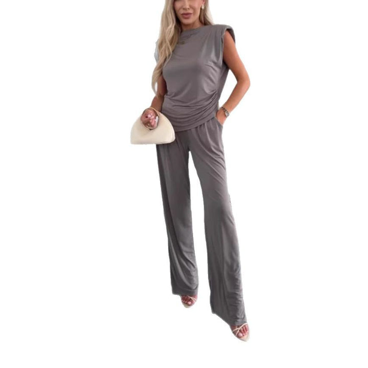 Dame Elegant Jumpsuit med raffineret snit og behagelige detaljer Stilla