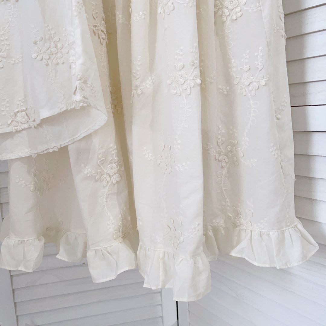 Dame Ærmeløs Broderet Bluse Stilla
