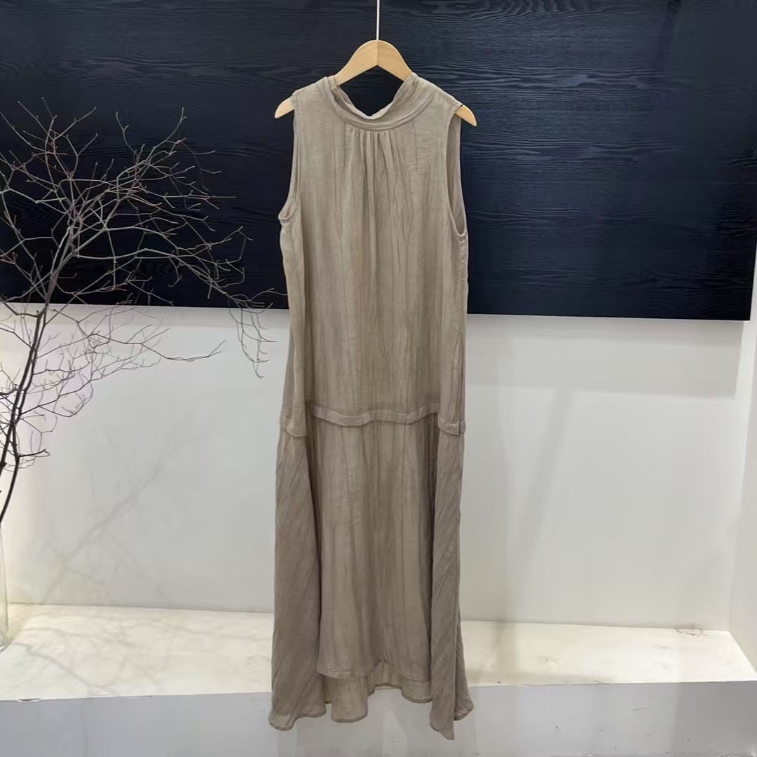 Femme Chic Lagdelt Maxi Kjole Stilla