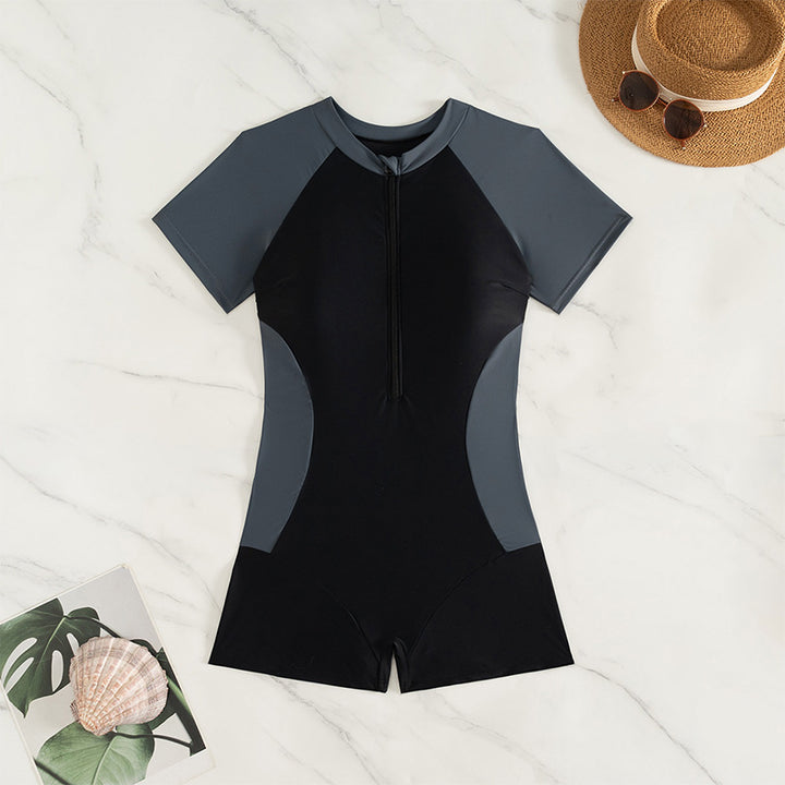 Dame sporty Shorty-badedragt Skovae