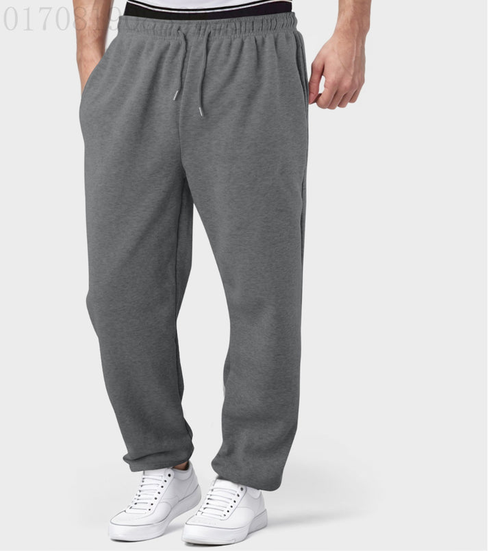 Herre komfortable joggingbukser med elastisk talje og sidelommer Skovae