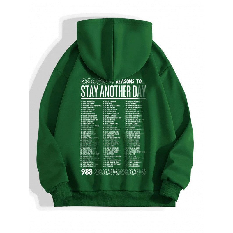 Kvinders hoodie med originalt design og inspirerende budskab Skovae