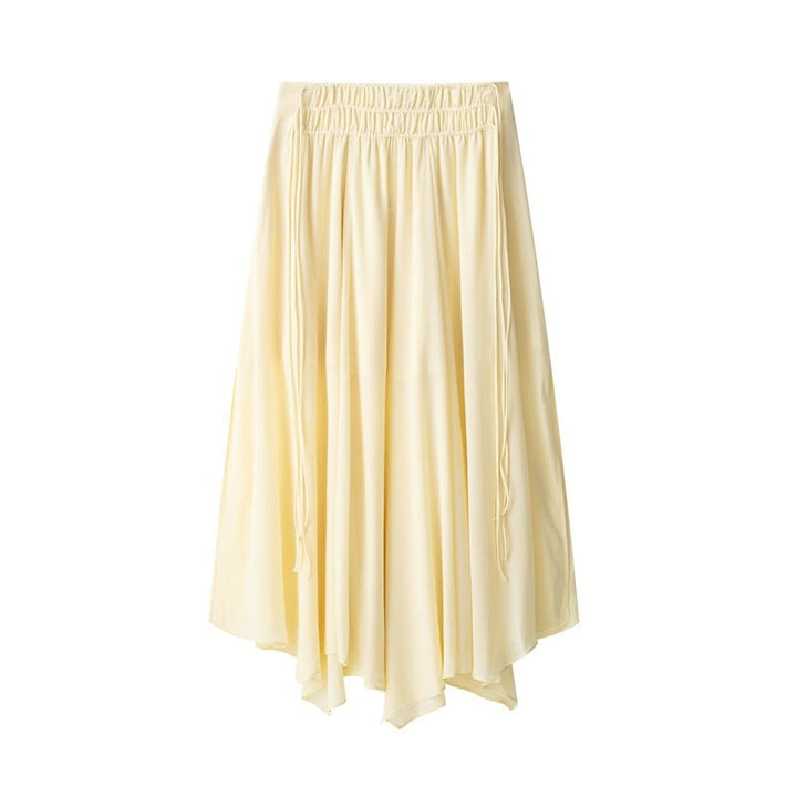 Femme Elegante Rynkeudskæring Bluse Stilla