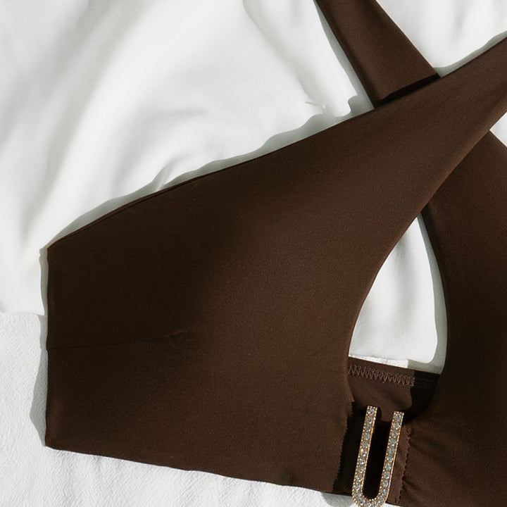 Dame bikini-sæt med justerbare stropper og innovativt snit Stilla