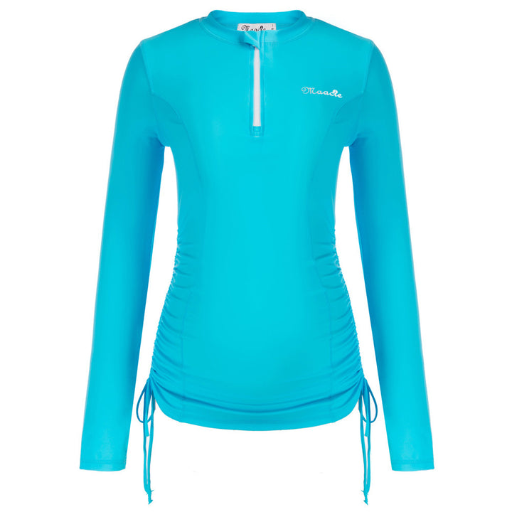 Dame Langærmet Rashguard med Snøre og UV-Beskyttelse Stilla