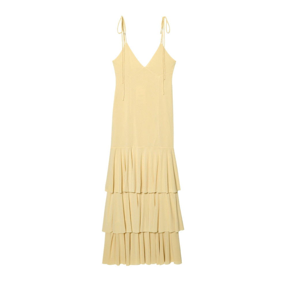 Femme Maxi Stufenkjole Stilla