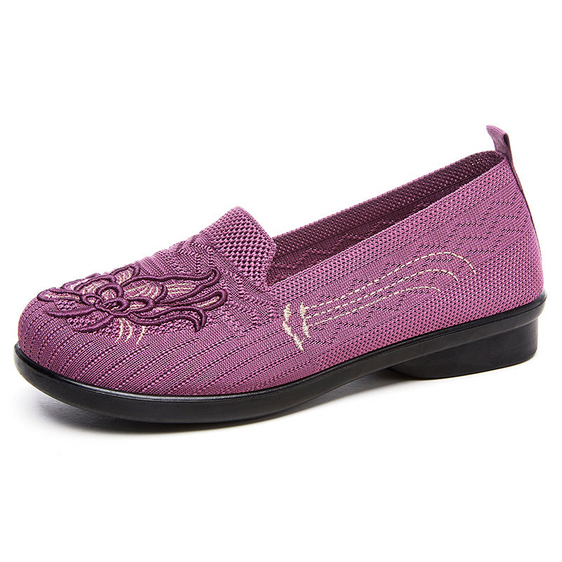 Femme Kunstigt Broderede Slip-On Clogs Stilla