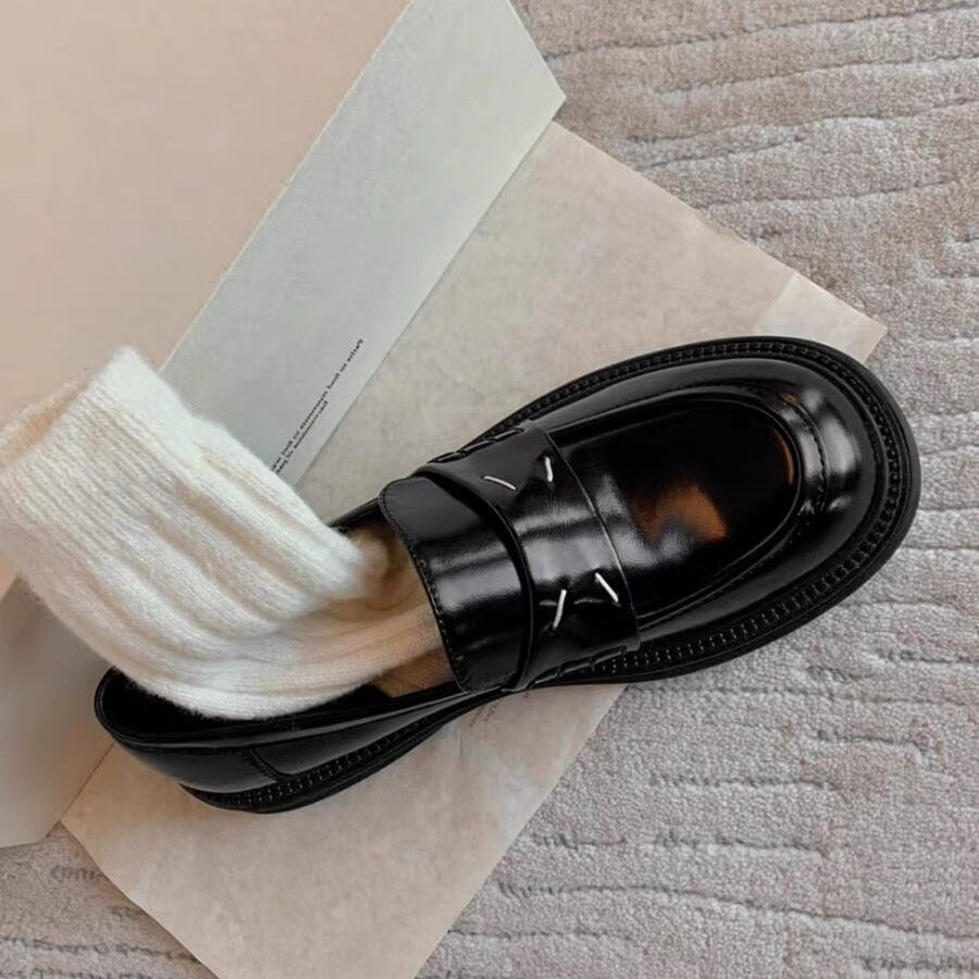 Herre Klassiske Læder Slipper Stilla 1749658302