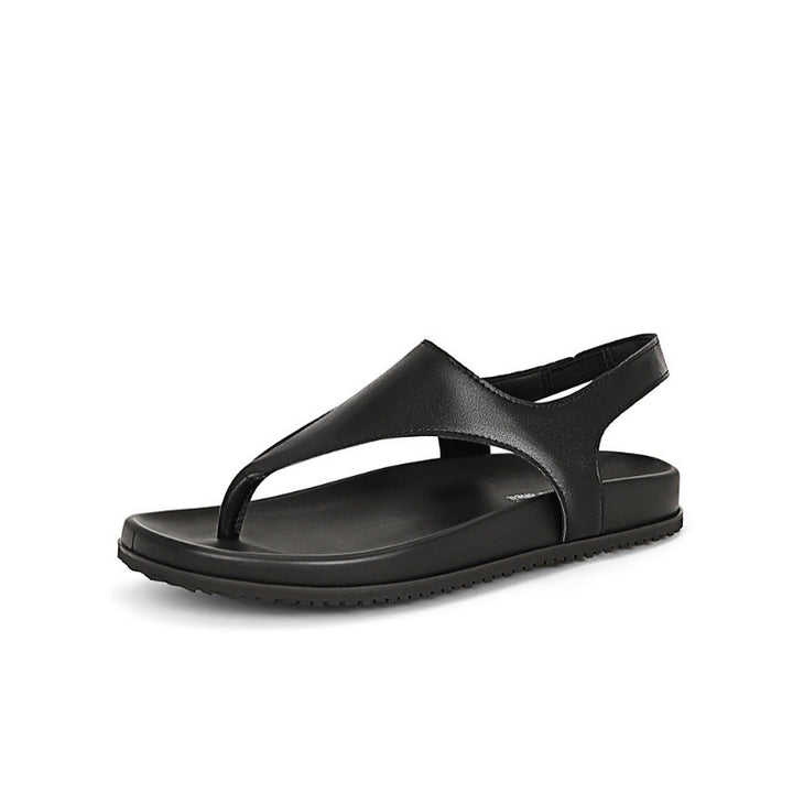 Dame Open-Toe Komfortsandaler med justerbar rem bagpå Stilla
