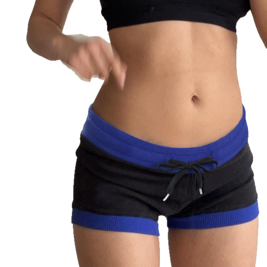 Dame Sportliche Shorts med elastisk linning og snoretræk Skovae