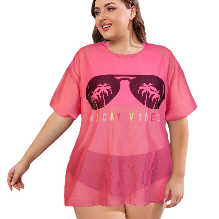 Dame fritids-bikini-sæt med net-top Skovae