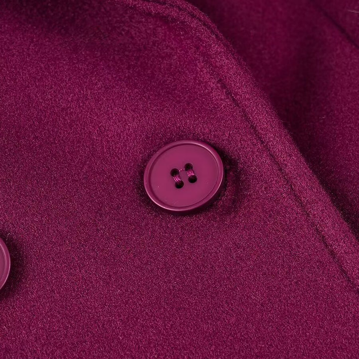 Kvindernes elegante trenchcoat med dobbeltknapdesign Stilla
