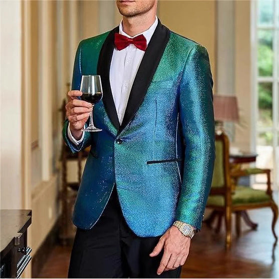 Herrer Glitrende Gala-Blazer Stilla