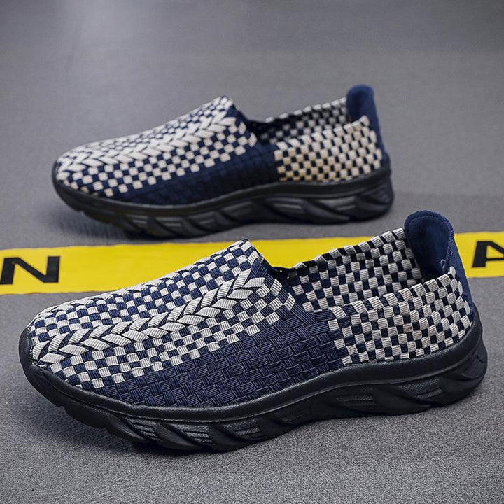 Herrer Slip-On Vevet Sneakers med Fleksibel Komfort Pasform Stilla