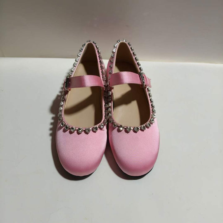 Femme Classic Mary Jane Ballerinas med strass detaljer Stilla