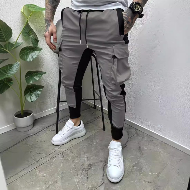 Herrer moderne Cargo Joggingbukser Stilla