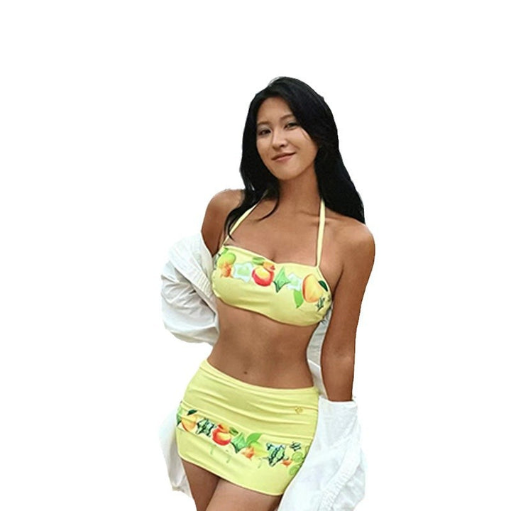 Dame bikini-sæt med frugtagtig design og elegant snit Stilla