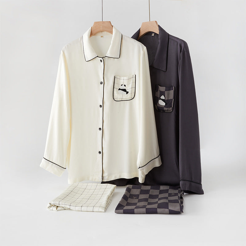 Dame Smart Pyjamabluse Stilla