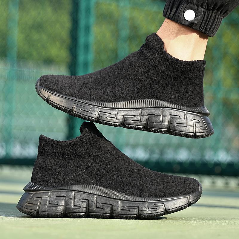 Herrer Slip-On Elastisk Ankelsko Stilla