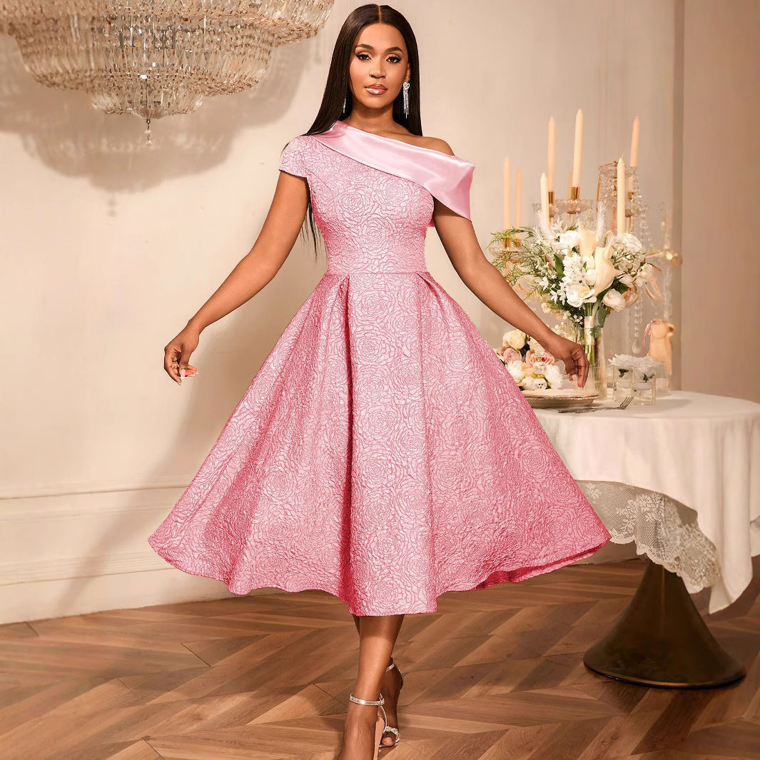 Dame elegant A-linje kjole Skovae