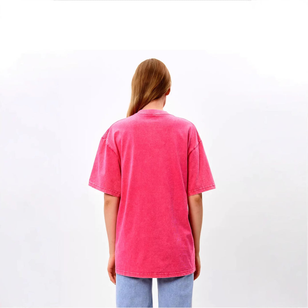 Dame T-shirt med unikt Mickey Mouse motiv Stilla