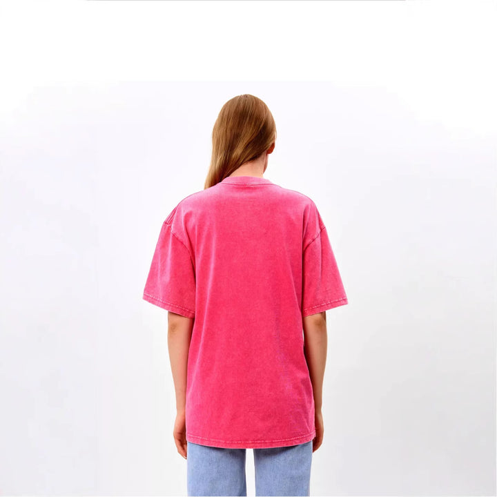 Dame T-shirt med unikt Mickey Mouse motiv Stilla