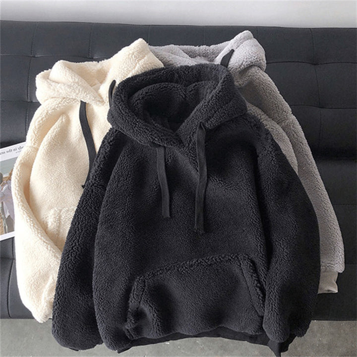 Femme Plush Fleece Hættetrøje Stilla