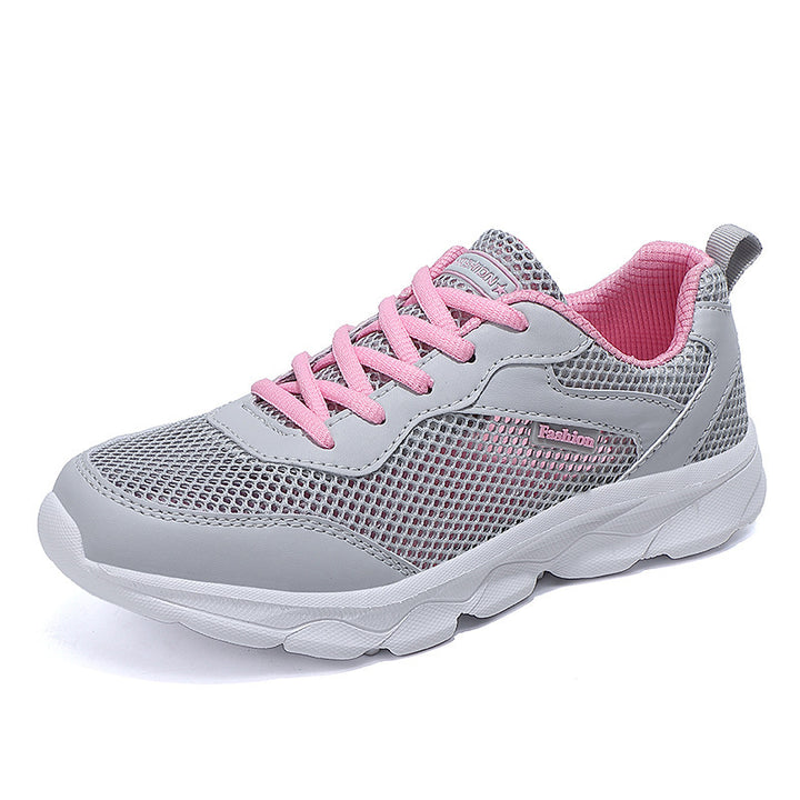 Dame Åndbare Sport Sneakers med Polstret Sål Stilla