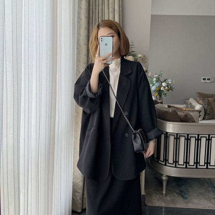 Kvinders elegante oversized jakke Stilla