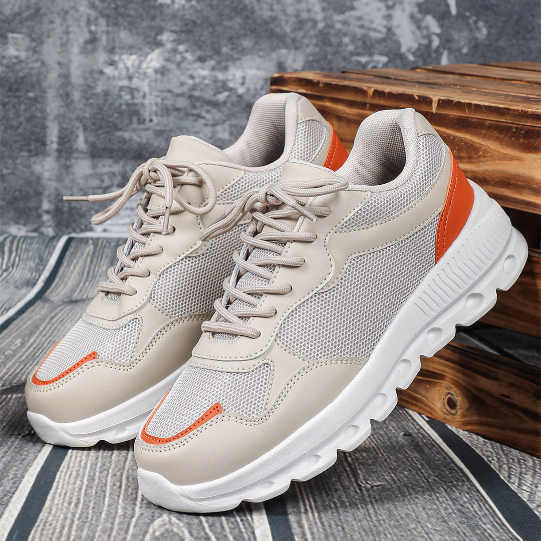 Dame Åndbare Lifestyle-Sneakers med fleksibel sål og innovativ dæmpning Stilla