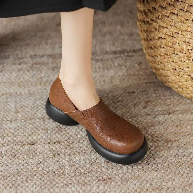 Dame komfort-mokkasiner med ergonomisk design og antistatisk sål Stilla