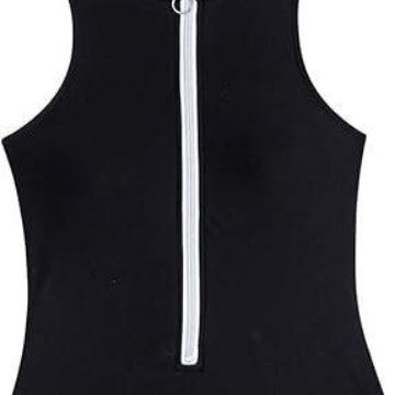 Femme High-Cut Zip-Up Badetøj Stilla