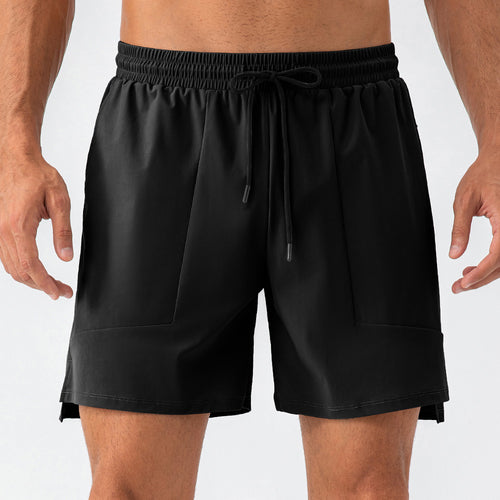 Herrer Sporty badshorts med elastisk talje og innovative lommer Stilla
