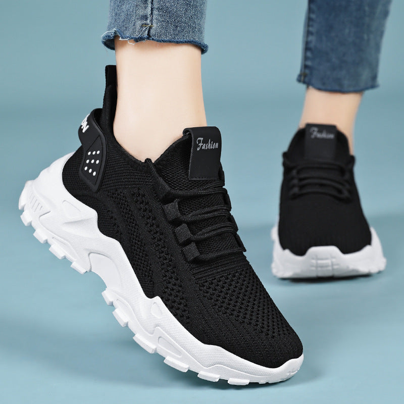 Dame Åndbare Lifestyle-Sneakers med fleksibel sål og innovativt design Stilla