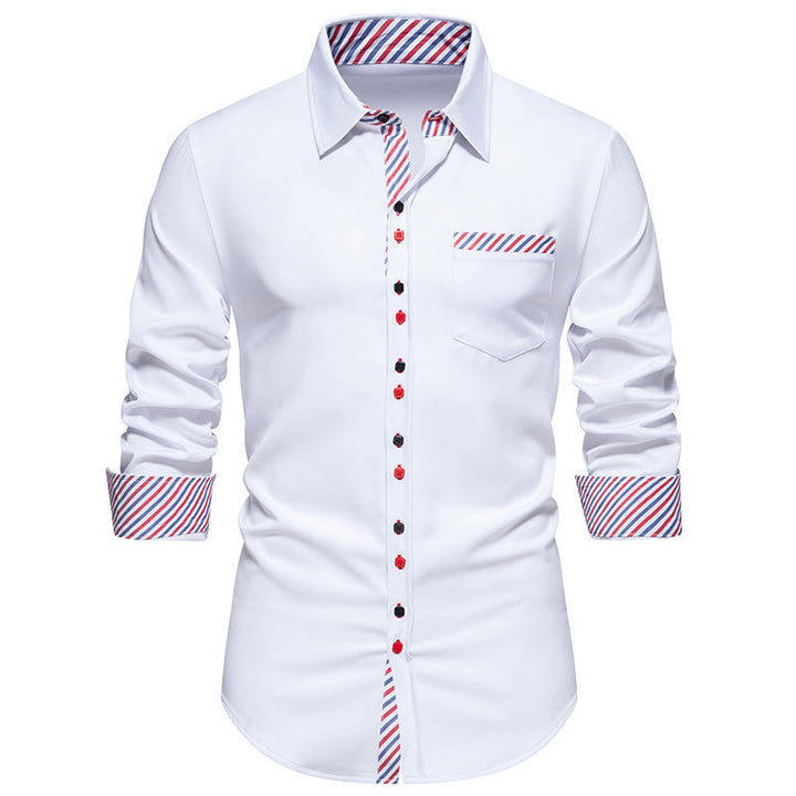 Herrer Stilfuld Button-Up Dress Shirt Stilla